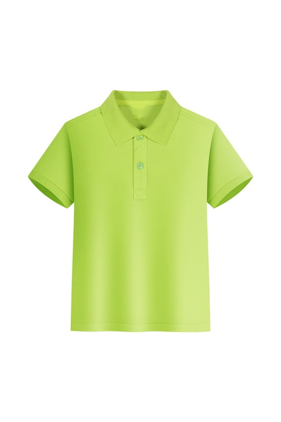 Uniform Polo Shirts for Boys, Husky Fit School Polo, Cotton Poly Pique Golf Tee, Bulk School Uniform Tops 13-14 Years