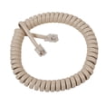 thumbnail image 1 of ICC ICHC406FIV 6ft Handset Cord - Ivory, 1 of 6
