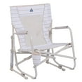 thumbnail image 1 of GCI Outdoor Beach Rocker Foldable Low Profile Rocking Beach Chair, Neutral Stripe, 1 of 9