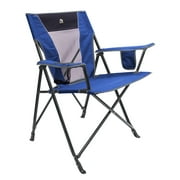 GCI Outdoor Comfort Pro Lightweight Foldable Camping Chair, Heathered Royal