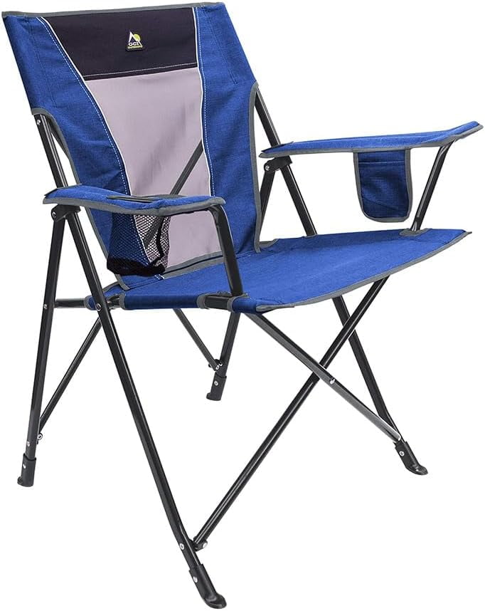 GCI Outdoor Comfort Pro Rocker Camping Chair | Portable Folding Rocking Chair with Durable Armrests & Drink Holder  Sweet Tea