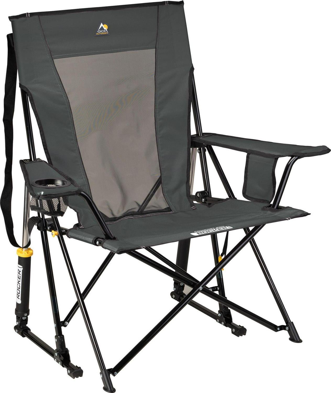 GCI Outdoor Comfort Pro Rocker Chair Black Camo/Black
