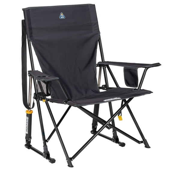 GCI Outdoor Comfort Pro Rocker Foldable Camp Chair – Smooth Rocking