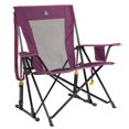 thumbnail image 1 of GCI Outdoor Comfort Pro Rocker XL Oversized Rocking Camping Chair, Heathered Berry, 1 of 1