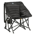 thumbnail image 1 of GCI Outdoor Puff Rocker Foldable Insulated Rocking Camp Chair, Black, 1 of 7