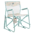 thumbnail image 1 of GCI Outdoor Freestyle Rocker Elite Folding Rocking Camping Chair, Teal Sundress, 1 of 12