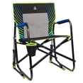 thumbnail image 1 of GCI Outdoor Freestyle Rocker Folding Rocking Camping Chair with Cup Holder, Blue Shockwave, 1 of 11