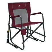 GCI Outdoor Freestyle Rocker Foldable Rocking Camp Chair, Cinnamon