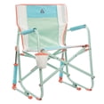 thumbnail image 1 of GCI Outdoor Freestyle Rocker Foldable Rocking Camp Chair with Solid Backrest, Ivory Colorblock, 1 of 12