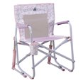 thumbnail image 1 of GCI Outdoor Freestyle Rocker Folding Rocking Camping Chair with Cup Holder, Purple Floral, 1 of 11