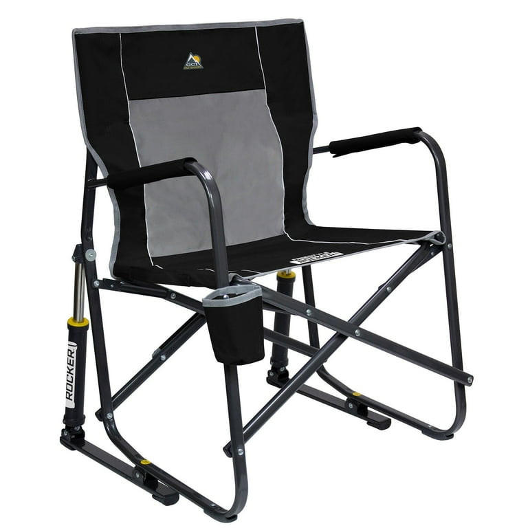 Outdoor rocking camp chair discount