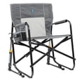 thumbnail image 1 of GCI Outdoor Freestyle Rocker XL Oversized Rocking Camping Chair with Cup & Phone Holder, Pewter, 1 of 8