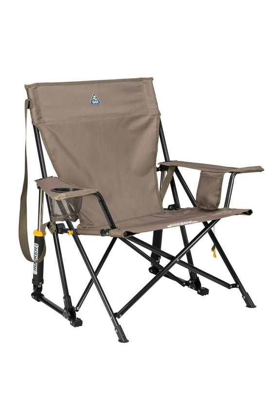 Kickback Rocker Low Profile Rocking Camp Chair, Aged Fatigue