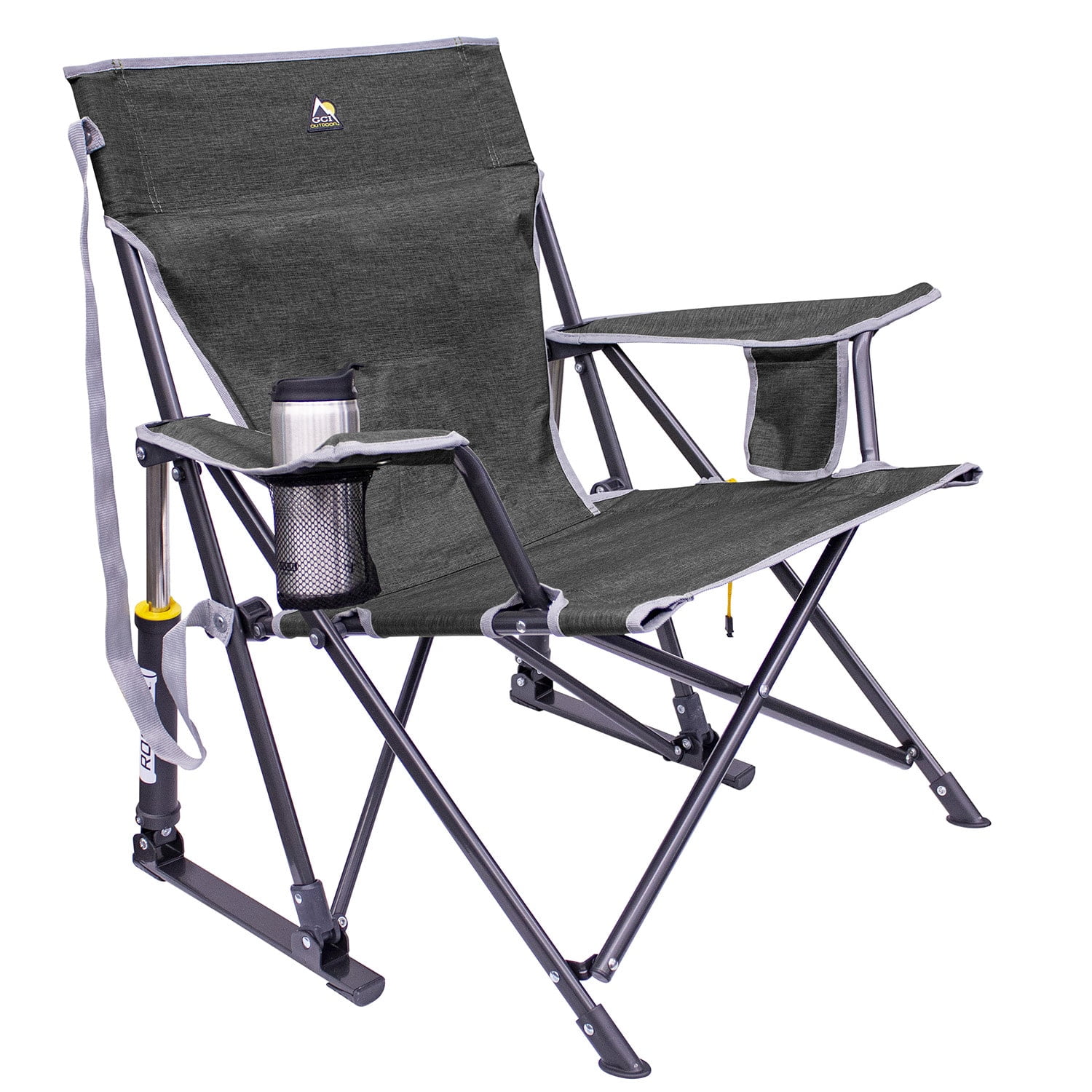 GCI Outdoor Kickback Rocker Foldable Rocking Camp Chair