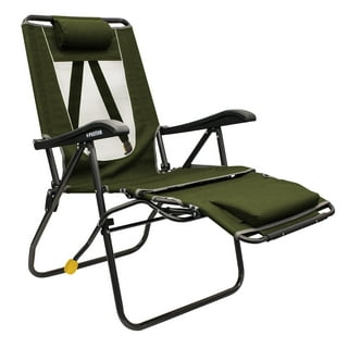 Fishing Chair with Backrest Rod Holder Folding Fishing Deck Chair Fisherman