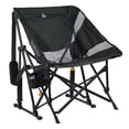 thumbnail image 1 of GCI Outdoor Pod Rocker Elite Folding Rocking Camping Chair, Dark Charcoal, 1 of 10