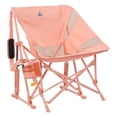 thumbnail image 1 of GCI Outdoor Pod Rocker Elite Folding Rocking Camping Chair, Soft Pink, 1 of 9