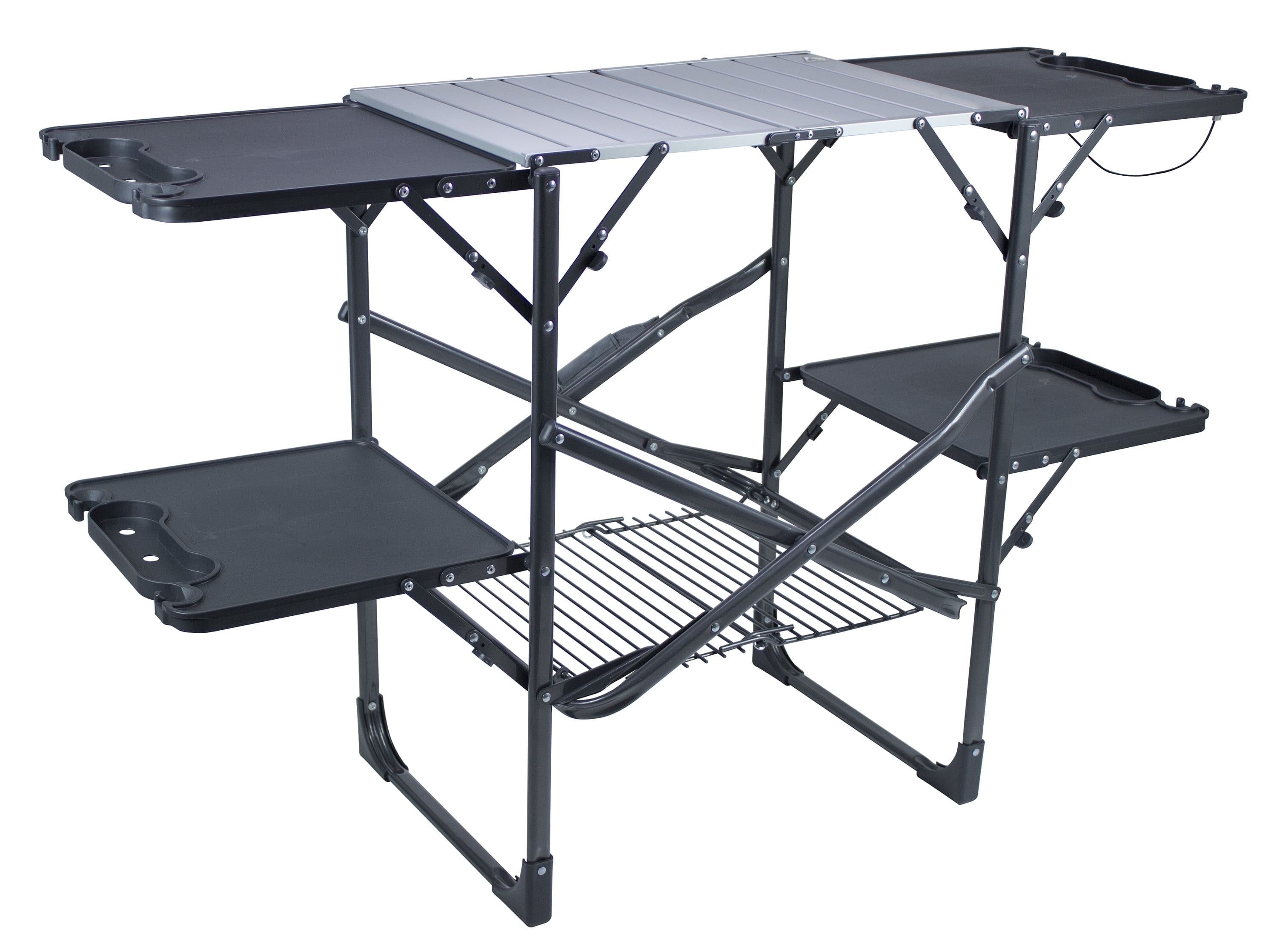 GCI Outdoor Slim-Fold Cook Station Portable Camping Table