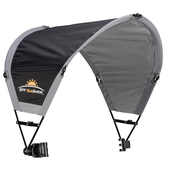 GCI Outdoor SunShade Accessory Black Universal Adjustable Chair Canopy with UV Protection