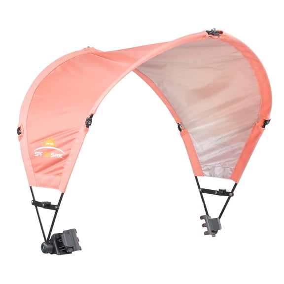 GCI Outdoor SunShade Accessory Universal Adjustable Chair Canopy with UV Protection, Coral