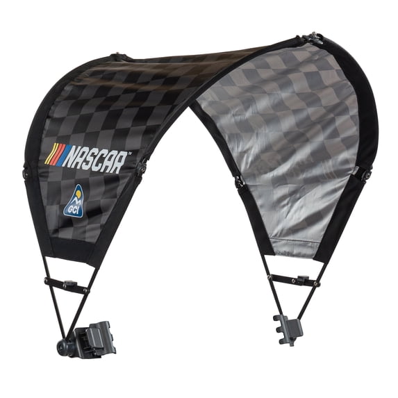 GCI Outdoor SunShade Accessory Universal Adjustable Chair Canopy with UV Protection, NASCAR