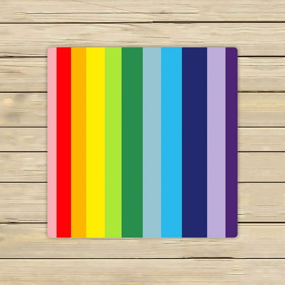 GCKG Abstract Colorful Rainbow Stripes Beach Towel Shower Towel Wrap For Home and Travel Use Size 13x13 inches