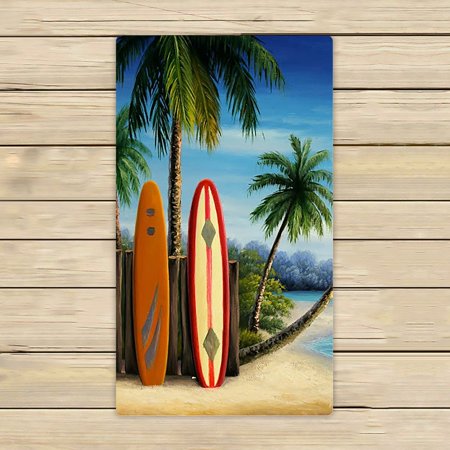 GCKG Amazing Surfboards Hand Towel,Spa Towel,Beach Bath Towels,Bathroom Body Shower Towel Bath Wrap Size 16x28 inches