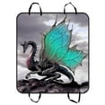 thumbnail image 1 of GCKG Ancient Dragon Pattern Pet Car Seat Cover Dog Car Seat Mat Hammock Cargo Mat Trunk Mat For Cars Trucks and SUV 54x60 inches, 1 of 4