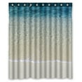 thumbnail image 1 of GCKG Beach Sea Sand Ocean Bathroom Shower Curtain, Shower Rings Included 100% Polyester Waterproof Shower Curtain 60x72 Inches, 1 of 4