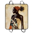 thumbnail image 1 of GCKG Beautiful African Woman Pet Car Seat Cover Dog Car Seat Mat Hammock Cargo Mat Trunk Mat For Cars Trucks and SUV 54x60 inches, 1 of 4