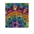 thumbnail image 1 of GCKG Beautiful Mandala Pattern Japanese Noren Curtain,Beautiful Mandala Pattern Doorway Curtain Door Curtain Entrance Curtain Cotton Linen Curtain Size 85x90cm, 1 of 4
