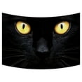 thumbnail image 1 of GCKG Black Cat in The Dark Tapestry Wall Hanging,Wall Art, Dorm Decor,Wall Tapestries Size 40x60 inches, 1 of 2