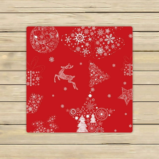 GCKG Christmas Towels,Xmas Merry Christmas Reindeer Red Beach Bath ...