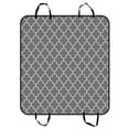 thumbnail image 1 of GCKG Classic Grey and White Quatrefoil Pet Car Seat Cover Dog Car Seat Mat Hammock Cargo Mat Trunk Mat For Cars Trucks and SUV 54x60 inches, 1 of 4
