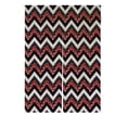 thumbnail image 1 of GCKG Dark Blue Red and White Star Chevron Doorway Curtain Japanese Noren Curtains Door Curtain Entrance Curtain Size 85x120cm, 1 of 4