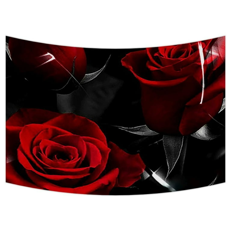 Red rose tapestry store