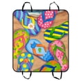 thumbnail image 1 of GCKG Flip Flops,Slippers Art Pet Car Seat Cover Dog Car Seat Mat Hammock Cargo Mat Trunk Mat For Cars Trucks and SUV 54x60 inches, 1 of 4