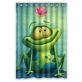 thumbnail image 1 of GCKG Frog Bathroom Shower Curtain, Shower Rings Included 100% Polyester Waterproof Shower Curtain 48x72 Inches, 1 of 4