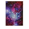 thumbnail image 1 of GCKG Galaxy Japanese Noren Curtain,Galaxy Space,Universe Stars Doorway Curtain Door Curtain Entrance Curtain Cotton Linen Curtain Size 85x120cm, 1 of 4