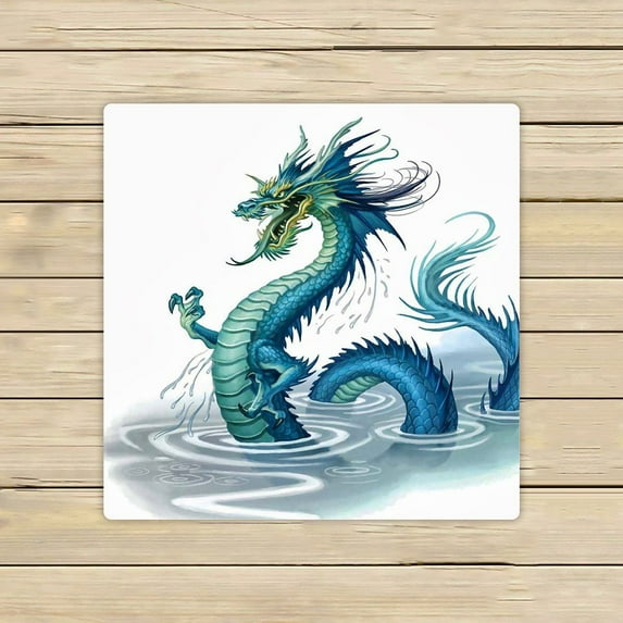 GCKG Golden Chinese Dragon Hand Towel,Spa Towel,Beach Bath Towels,Bathroom Body Shower Towel Bath Wrap Size 13x13 inches
