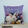 thumbnail image 1 of GCKG Happy Easter New Style Pillow Case Pillow Cover Pillow Protector Two Sides 20 x 20 Inches, 1 of 2