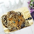 thumbnail image 1 of GCKG Leopard Non-Slip Doormat Indoor/Outdoor/Bathroom Doormat 23.6 x 15.7 Inches, 1 of 3