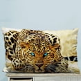 thumbnail image 1 of GCKG Leopard Pillow Case Pillow Cover Pillow Protector Two Sides 20 x 30 Inches, 1 of 2