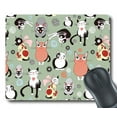 thumbnail image 1 of GCKG Lovely Cute Cats Mouse Pad Personalized Unique Rectangle Gaming Mousepad 9.84"(L) x 7.87"(W), 1 of 2