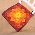 thumbnail image 1 of GCKG Mandala Paisley Damask Chair Cushion,Mandala Paisley Damask Chair Pad Seat Cushion Chair Cushion Floor Cushion with Breathable Memory Inner Cushion and Ties Two Sides Printing 20x20 inch, 1 of 3