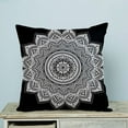 thumbnail image 1 of GCKG Mandala Paisley Damask Pillow Case Pillow Cover Pillow Protector Two Sides 18 x 18 Inches, 1 of 2