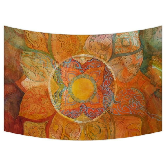 GCKG Mandala Paisley Damask Wall Art Tapestries Home Decor Wall Hanging Tapestry Size 60"x90"