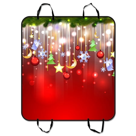 GCKG Merry Christmas Time Xmas Fantastic Christmas Pet Car Seat Cover Dog Car Seat Mat Hammock Cargo Mat Trunk Mat For Cars Trucks and SUV 54x60 inches