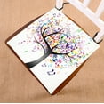 thumbnail image 1 of GCKG Music Note Tree Creative Chair Pad Seat Cushion Chair Cushion Floor Cushion with Breathable Memory Inner Cushion and Ties Two Sides Printing 16x16 inches, 1 of 3