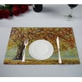 thumbnail image 1 of GCKG Nature Forest Placemat, Tree of Life with Falling Leaves in Autumn Placemat 12x18 Inch,Set of 2, 1 of 1